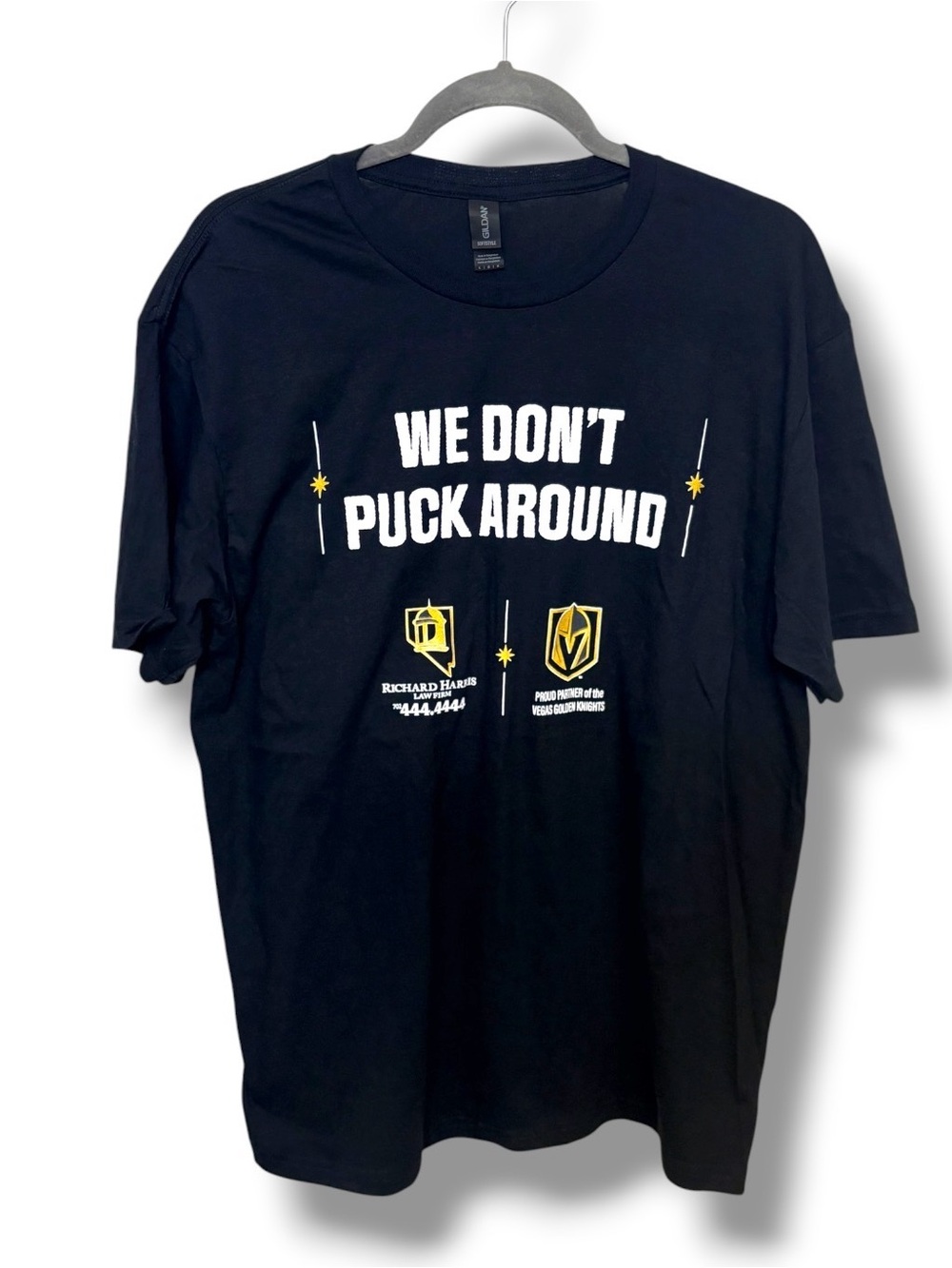 Vegas Golden Knights Shirt Men’s L We Don’t Puck Around Tourist Streetwear Tee